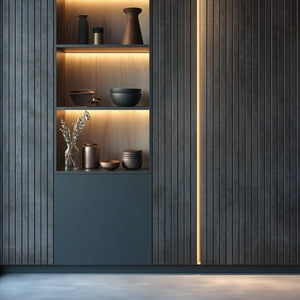 Masisa - Revestimiento Micro Ripado 32 Magma 2480X218Mm