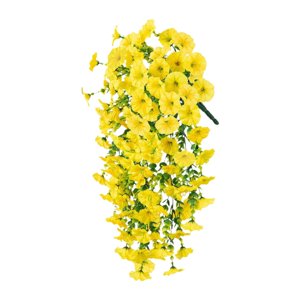 Magideal - Plantas Colgantes Artificiales Garland Creative Fake Wall Plants Decoración De Plantas Colgantes Para Hoteles De Fiesta De Inauguración De Aniversario Amarillo
