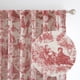 thumbnail image 2 of Cortinas Toile Térmicas Opacas 132 X 260 Cm Color Rojo, 2 of 8