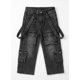 thumbnail image 3 of Jeans Cargo Niña Con Tirantes Y Bolsillos Moda Urbana, 3 of 3