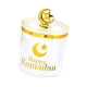 thumbnail image 4 of Decoración Del Jarra De Dulces De Ramadán Organizador De Encimera Resuable Candy Serving Jar Moon Star Clear, 4 of 5