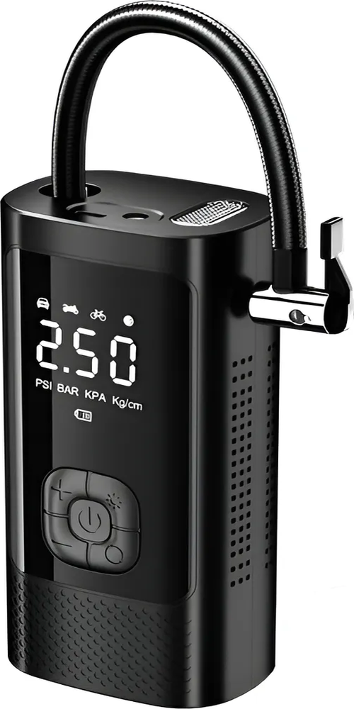 Genérico - Compresor Aire 150Psi Auto Moto Bicicleta Power Bank 6000Mah