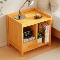 Genérico - Velador De 1 Cajon Color Madera