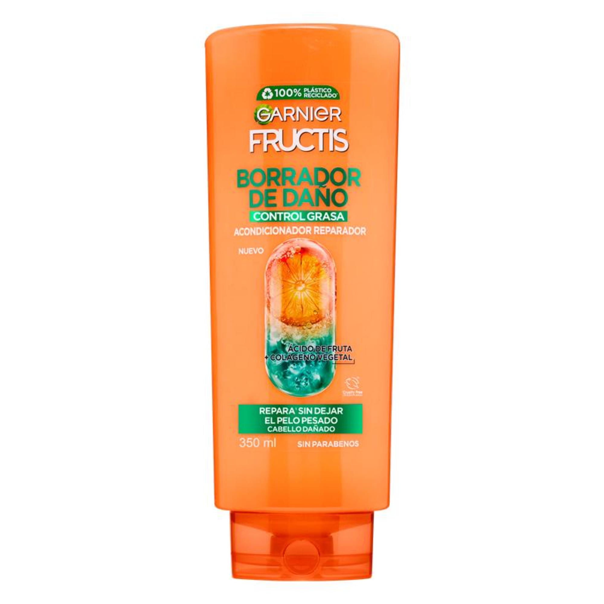 Acondicionador Fructis Borrador De Daño 350 ml Garnier
