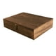 thumbnail image 1 of Caja De Almacenamiento De Madera, Estuche Artesanal De Madera Con Cerradura Para Joyería, Pendientes, Organizador, 26x20x6cm, 1 of 3