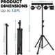 thumbnail image 3 of Luces DJ Telbum PL31U 4 en 1 LED 600 lm con trípode DMX, 3 of 3