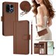thumbnail image 2 of Funda Billetera de Cuero Sintético para OnePlus 15, Marrón, 2 of 6
