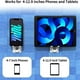 thumbnail image 4 of Soporte De Pared Ajustable Para Tablet Con Brazo Extensible Para IPad iPhone 4-12 Pulgadas Soporte Universal Para Teléfonos Móviles-Blanco, 4 of 6