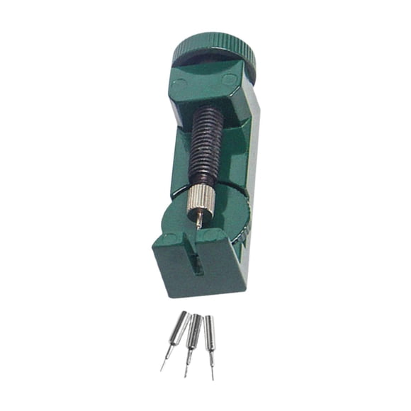 Ver conexión de la cadena del kit de referencia, cadenas de herramientas de cambio de tamaño: lápices de conexión, watch -band -bersleer -Tool, pin -n verde