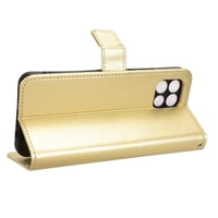 Foxdock - Funda Tipo Libro Para T-Mobile T Phone 2, Cartera Todo‑En‑Uno, Funda Multifuncional Con Tarjetero Y Correa De Muñeca Desmontable