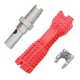 thumbnail image 5 of Herramienta De Instalación De Fregadero De Grifo Portátil Llave De Grifo Multiusos Llave Inglesa Tazón De Doble Cabezal Cuadrado Rojo, 5 of 5