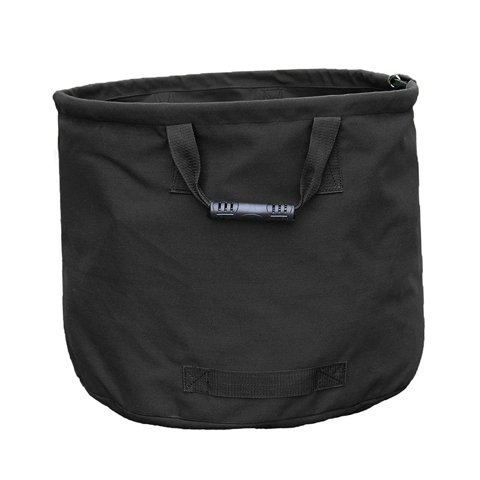Magideal - Bolsa Para Desechos De Jardín, Contenedor De Jardinería, Contenedor Reutilizable Vertical Para Desechos De Jardín, Bolsa Para Hojas, Para Recortes De Negro
