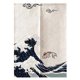 thumbnail image 4 of Puerta de algodón de estilo japonés, puerta, cortina, olas, 85x120cm, 4 of 5