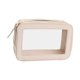 thumbnail image 2 of Neceser Mujer Ni?a Regalo Bolsa De Maquillaje Transparente Para Pinceles De Maquillaje Esenciales Beige Blanco, 2 of 5