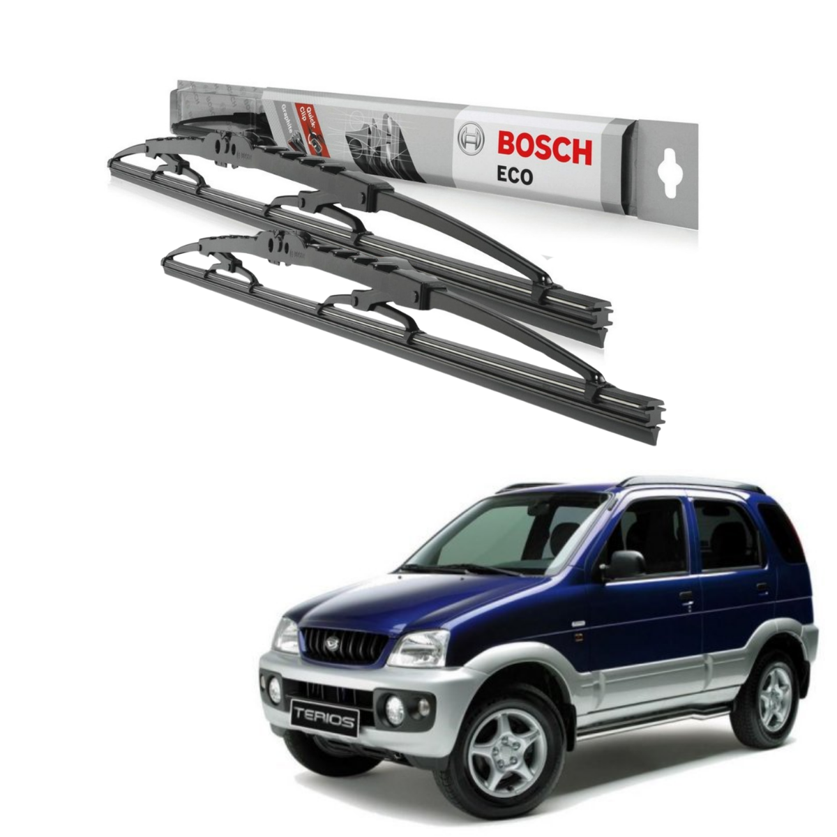 Plumillas Bosch Eco Para Daihatsu Terios 1998-2005