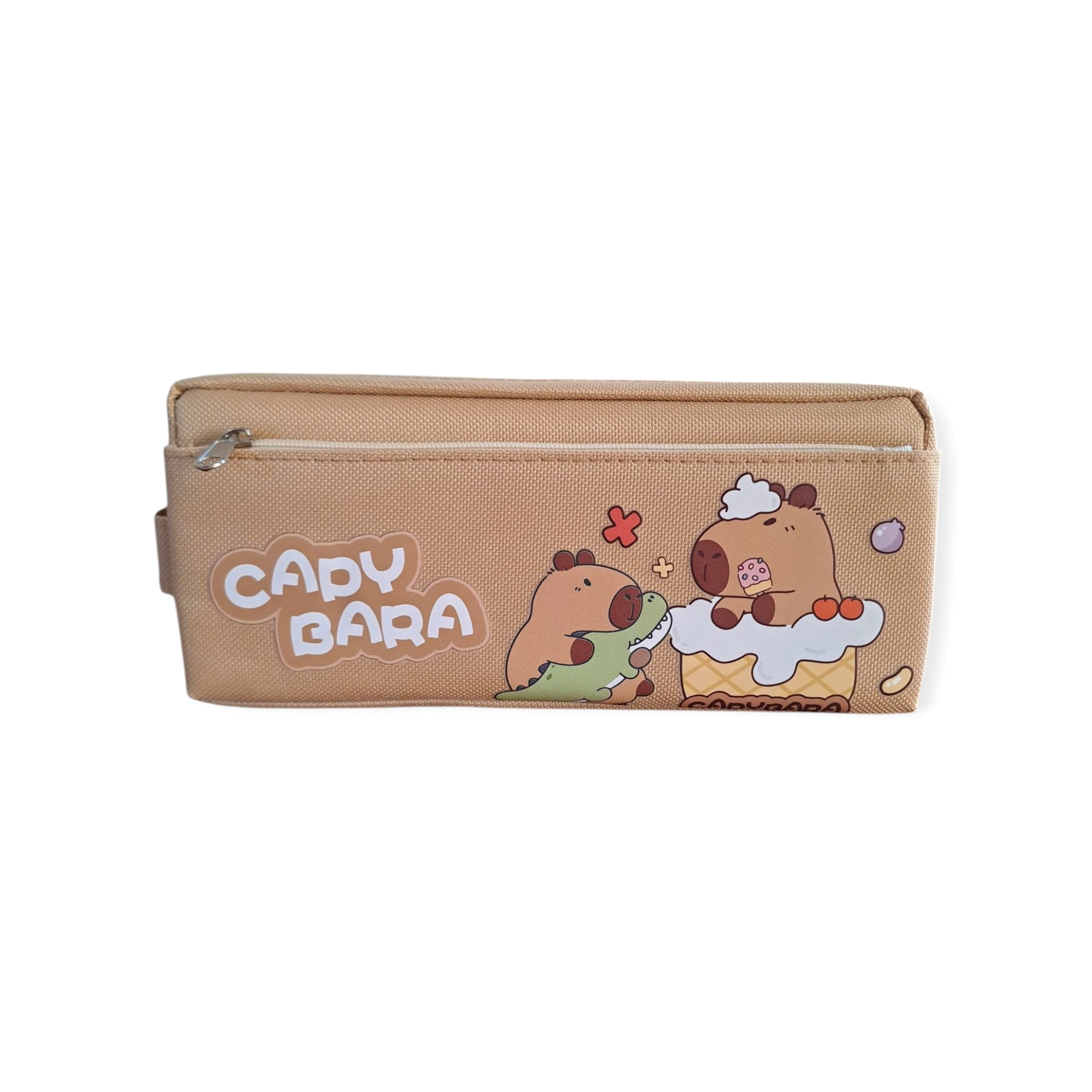 A Y G - Estuche Para Lapices Diseño Capibara Color Café #3