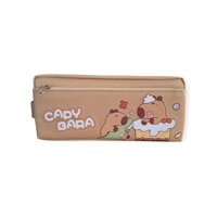 A Y G - Estuche Para Lapices Diseño Capibara Color Café #3