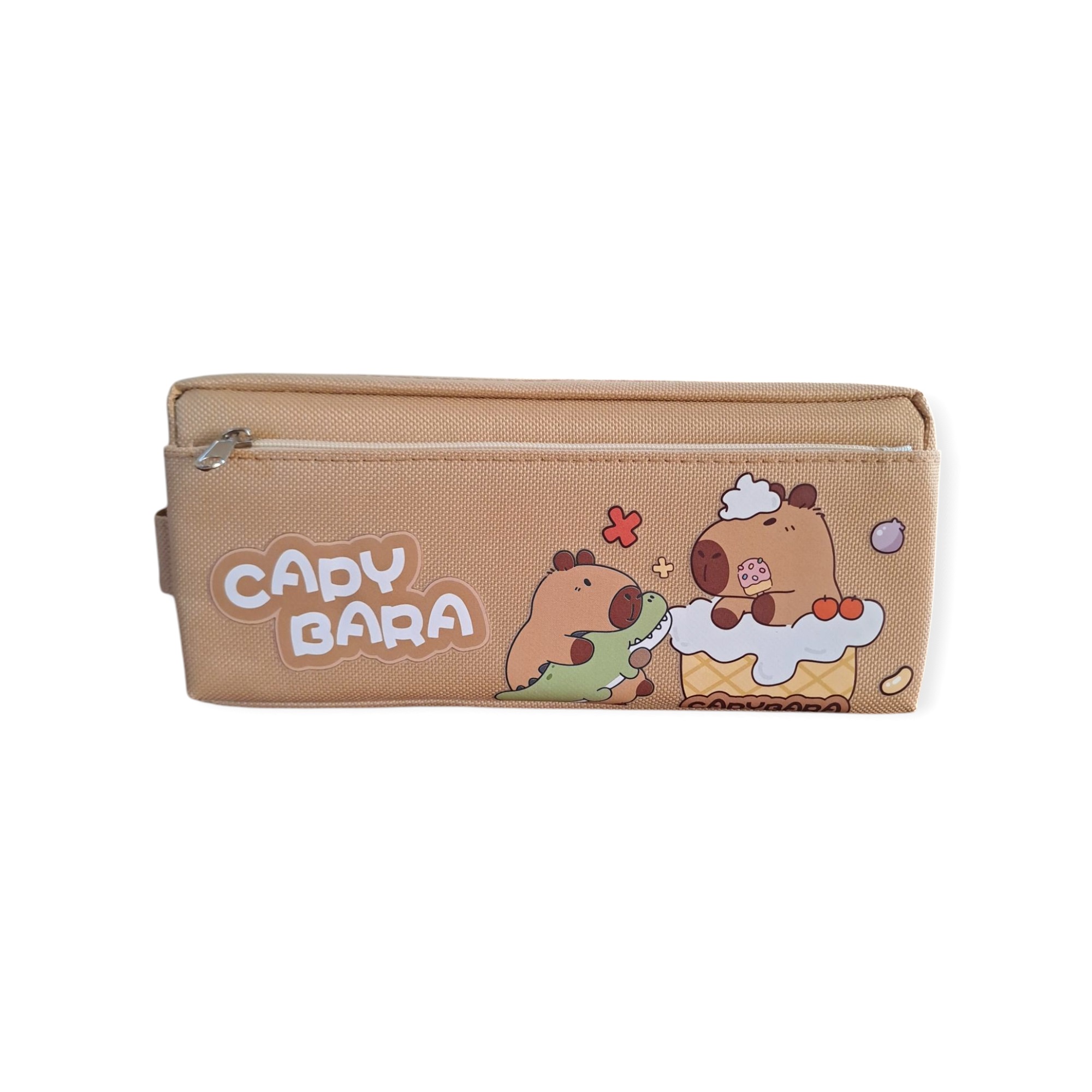 A Y G - Estuche Para Lapices Diseño Capibara Color Café #3