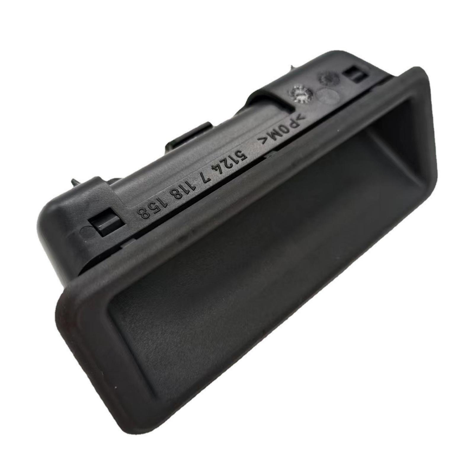 Magideal - Interruptor De Liberación De La Manija Del Maletero Del Maletero Interruptor De Botón Pulsador De La Manija Del Portón Trasero 51247118158 Componentes Sin Cámara
