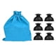 thumbnail image 3 of Ventosas De Silicona Accesorios Negros Cuidado Personal 6Pzs Con Bolsa 6 piezas con bolsa, 3 of 5