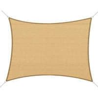 Genérica - Toldo Vela Rectangular 3*2Mts, Color Beige