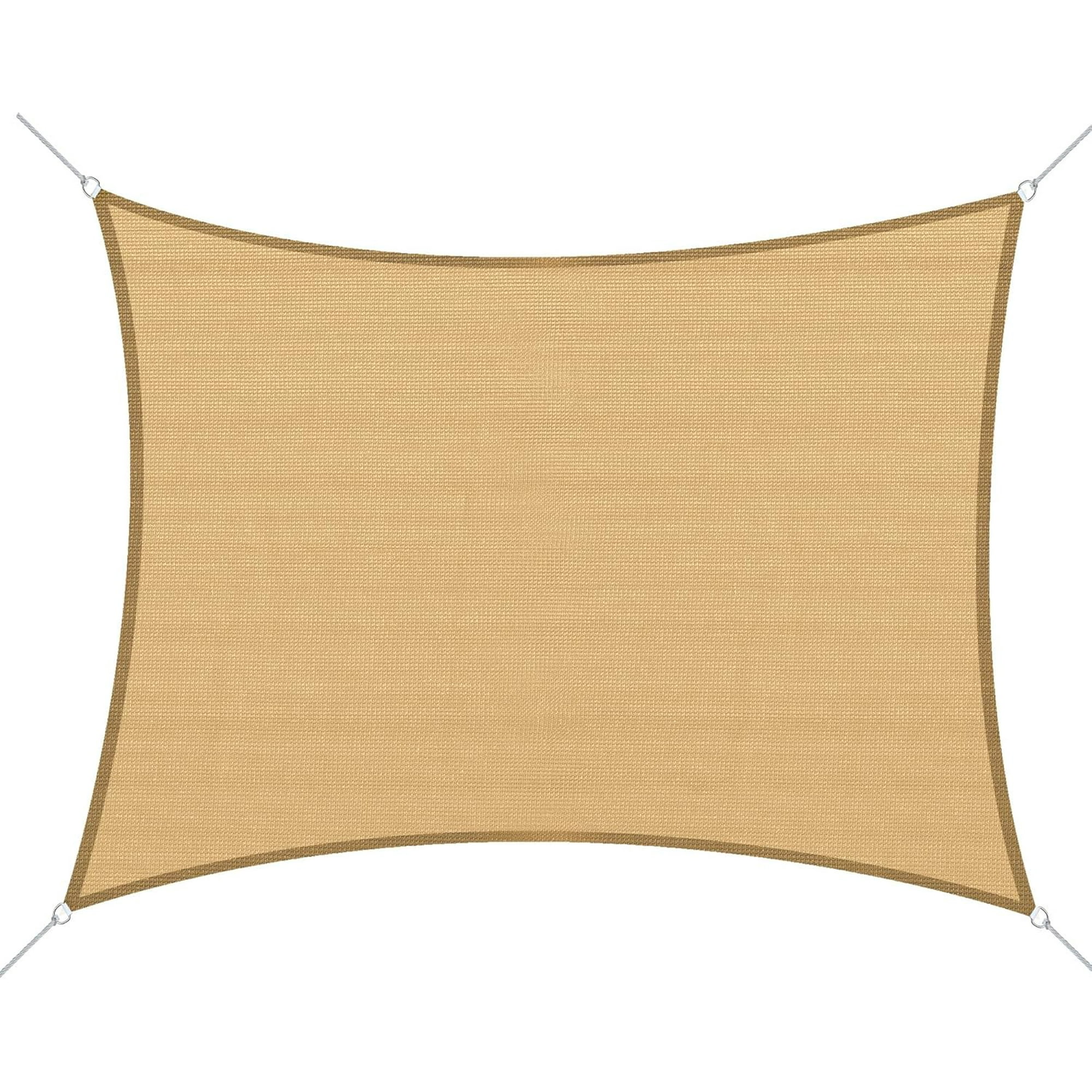 Genérica - Toldo Vela Rectangular 3*2mts, Color Beige