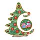 thumbnail image 5 of Diamante Pintura árbol De Navidad Artesanía 5D Kit De Bricolaje Adorno Regalos Para A?o Nuevo Verde 25x28.5cm, 5 of 5