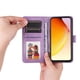 thumbnail image 5 of Funda tipo cartera FOXDOCK para Vivo V25E 4G , diseño girasol en relieve, cuero PU, cierre magnético, soporte y tarjetero, 5 of 5