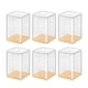 thumbnail image 1 of Vitrina De 6 Piezas Apilable Para Coleccionables Figura En Miniatura Modelo Amarillo, 1 of 5