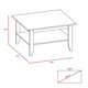 thumbnail image 5 of Mesa De Centro Essential Wengue Negro, 5 of 7