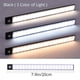 thumbnail image 1 of 1pc LED Motion Sensor Cabinet Light, Under Counter Closet Lighting, Wireless Magnetic USB Rechargeable Kitchen Night Lights, Battery Powered Operated Light For Wardrobe Closets Cabinet Cupboard Stair, 1 of 3