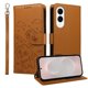 thumbnail image 4 of Funda Cartera para Samsung Galaxy S25 Edge Perro Cachorro Grabado con Tarjetas Soporte Correa Marrón, 4 of 6