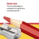thumbnail image 4 of Sacapuntas School Smart con 1 agujero plateado, paquete de 12, 4 of 6