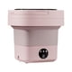 thumbnail image 4 of Mini Lavadora Plegable 6.5L 3 Modelos Potente Para Viajes Dormitorio Lavandería Rosa, 4 of 5