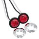 thumbnail image 1 of Luces LED para remolque RoadPro RP534R2, marcador lateral de holgura, rojo, 1 of 2