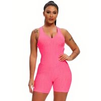 Likeshop - Enterito Sexy Deportivo Corto Mujer, Gym, Fitness Levanta Cola 636