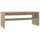 thumbnail image 1 of Mesa de Centro vidaXL Sonoma Oak 100x40x40 cm con Estante, 1 of 6