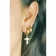 thumbnail image 3 of Pack De 2 Argollas Lisas Chunky Huggies Chapadas En Oro 18k, 3 of 3
