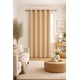 thumbnail image 1 of Cortina de Tela Tipo Lino 100% Blackout Engomada 1 Paño beige, 1 of 5