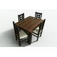 thumbnail image 1 of Juego de Comedor New Barcelona Chocolate 4 silla Mesa Rectangular, 1 of 7