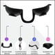 thumbnail image 3 of Gafas de bronceado Super Sunnies Evo, protección ocular UV flexible, 3 of 7