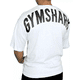thumbnail image 2 of Camiseta de entrenamiento atlético de algodón grueso, de talla extragrande, holgada y cómoda, para hombre y mujer, ideal para actividades físicas y uso diario., 2 of 5