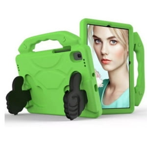 Mar Cases - Carcasa Niños Antigolpes Para Tablet Samsung S10 Fe 10.9 Verde