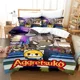 thumbnail image 1 of Cartoons Aggretsuko Bedding Set Duvet Cover Bed Set Quilt Cover Pillowcase Comforter Boys Adult Bedding Bed Sheets, 1 of 5