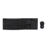 Logitech - Kit Teclado Y Mouse Inalambrico Usb Negro Mk270