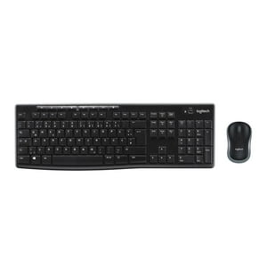 Logitech - Kit Teclado Y Mouse Inalambrico Usb Negro Mk270