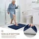 thumbnail image 5 of Alfombra de Baño Ruggnovea 61 x 43 cm Azul Marino de Microfibra Lavable, 5 of 6