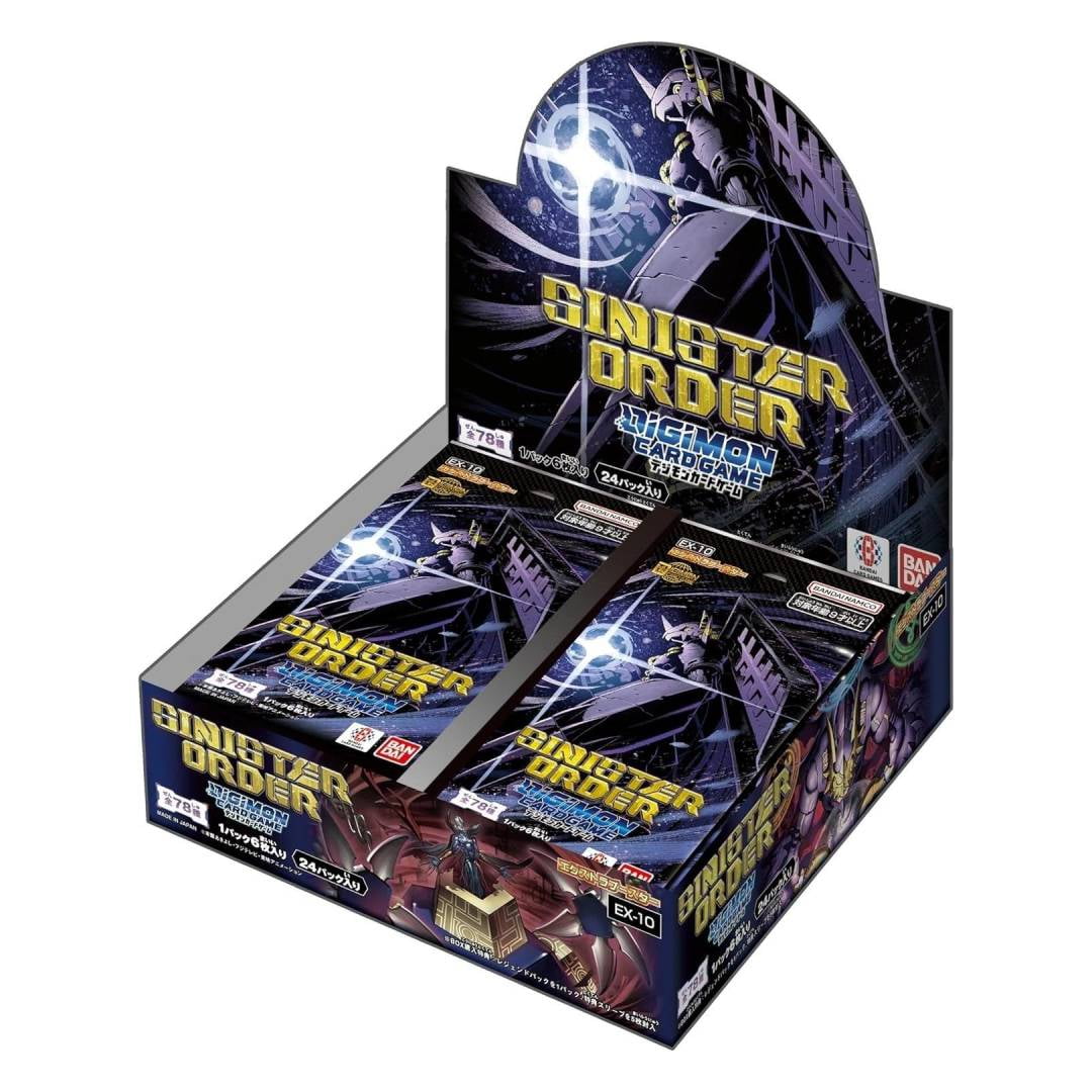 Bandai - Digimon Tcg: Booster Display, Sinister Order, Ex-10