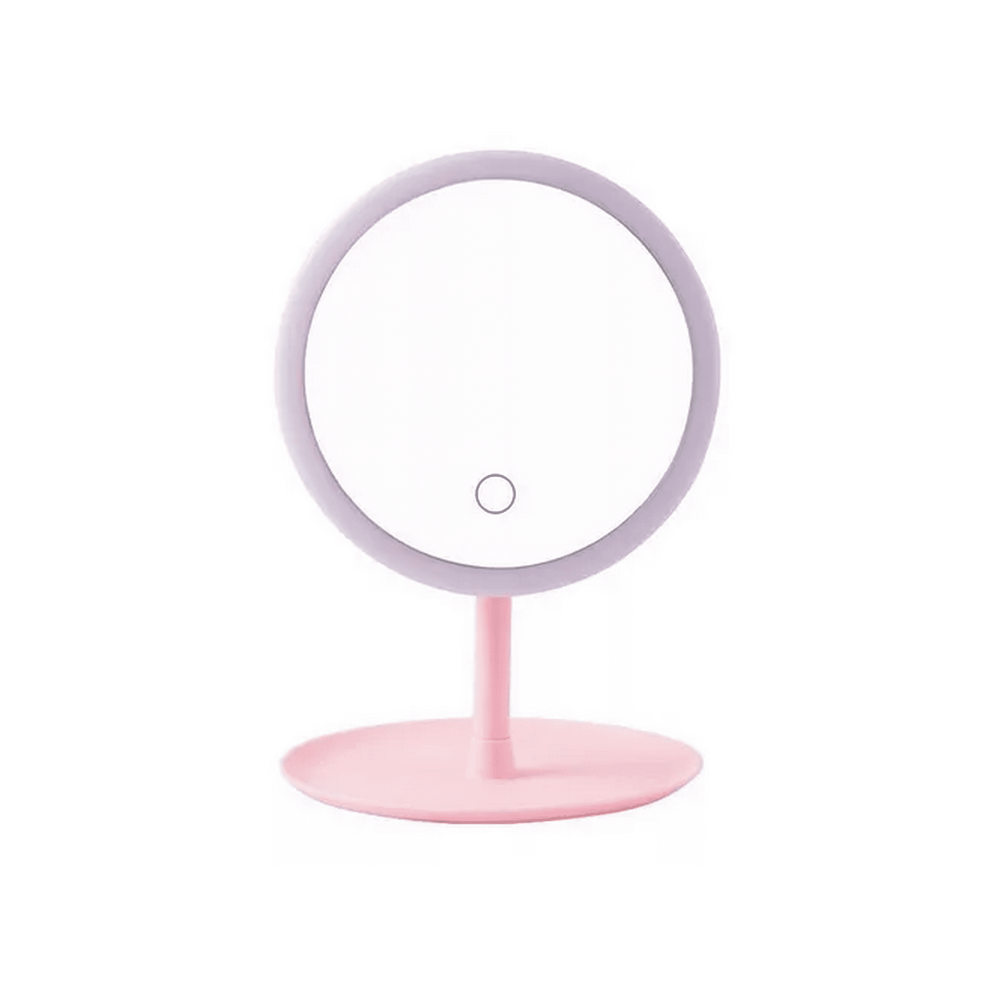 Genérico - Espejo Con Luz Led Maquillaje Plegable Redondo Recargable