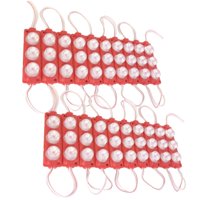 Magideal - Luz Led De Posición Lateral Para Camión, 24V , Ip67, Aesorio Impermeable Para Camión, Coche, Camión, Tractor, Camper, Versátil, Fácil De Instalar , Luz Roja